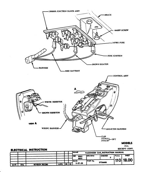 55 chevy fuse box wiring diagram 